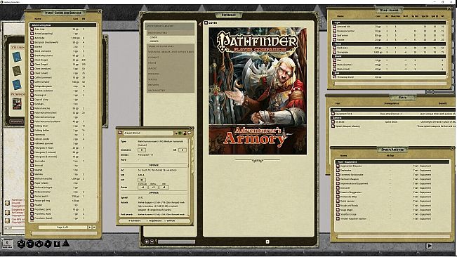 Fantasy Grounds - Pathfinder RPG - Pathfinder Player Companion: Adventurers Armory