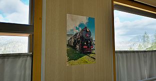 Trans-Siberian Legends – posters in a train compartment