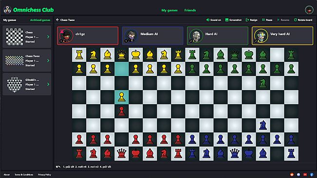 Omnichess: Chess Variants