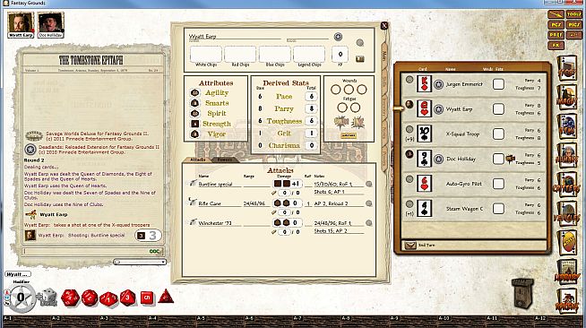 Fantasy Grounds - Deadlands Reloaded: Blood Drive 2