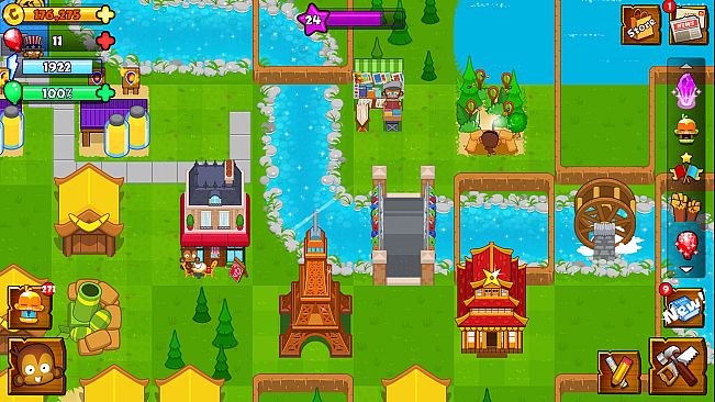 Bloons Monkey City - Eiffel Tower Pack