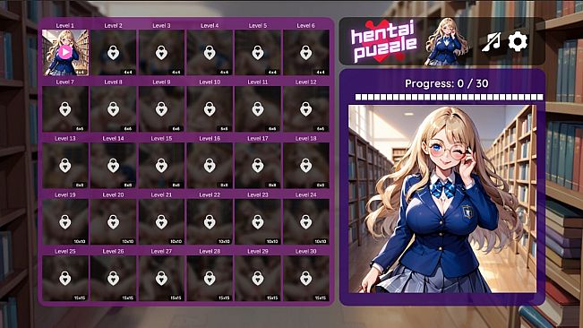 Hentai Puzzle: Lily