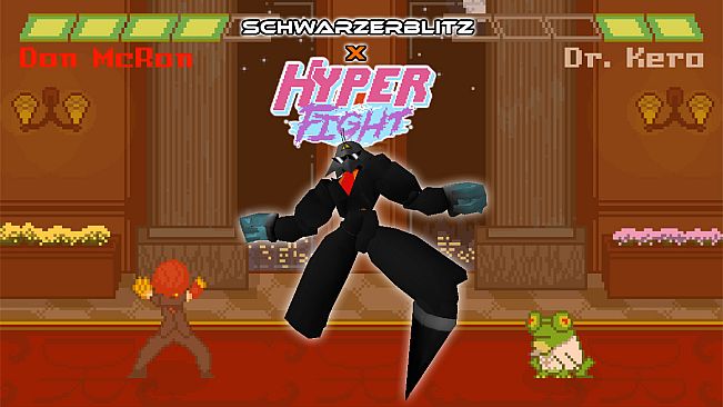 Schwarzerblitz - HYPERFIGHT Collaboration Costume