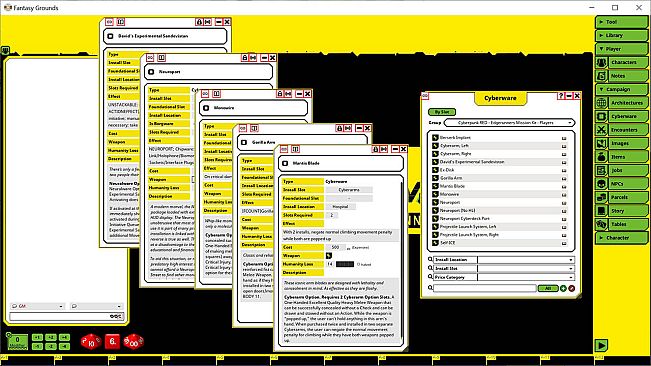 Fantasy Grounds - Cyberpunk RED - Cyberpunk: Edgerunners Mission Kit