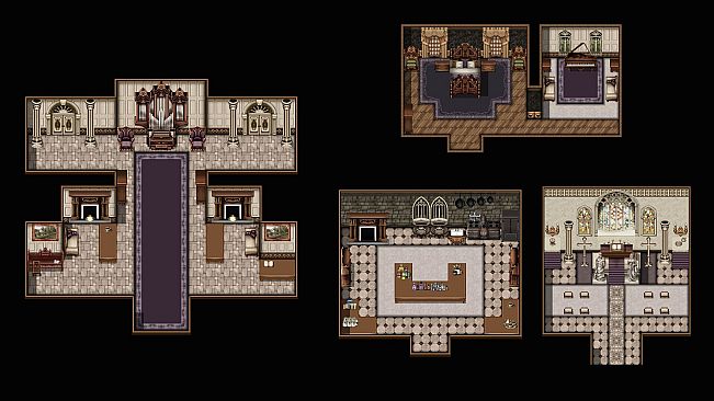 RPG Maker MZ - KR Gothic Castle Tileset