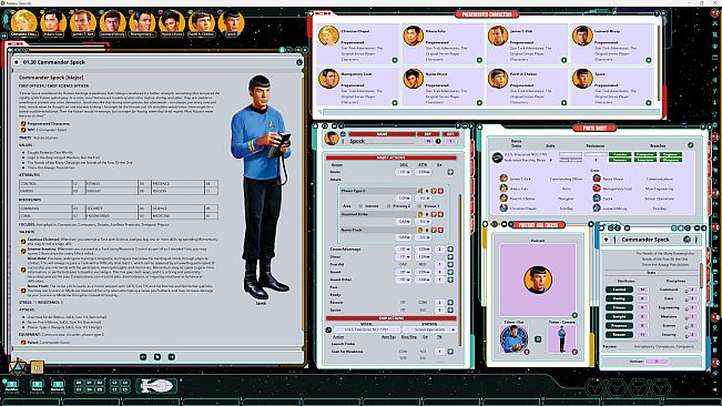 Fantasy Grounds - Star Trek Adventures: The Original Series Player Characters