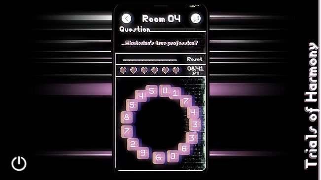 Trials of Harmony ~ A Found Phone Mystery Visual Novel