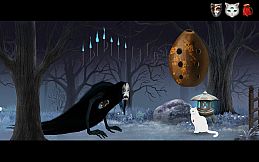 Cat and Ghostly Road