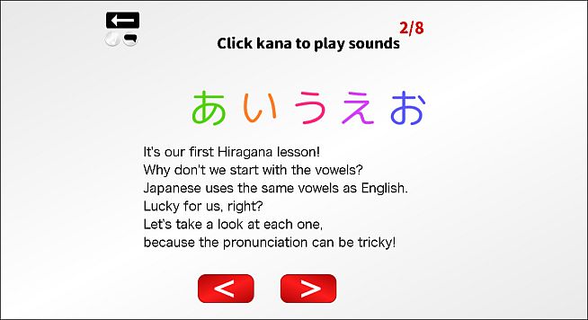 Let's Learn Japanese! Hiragana