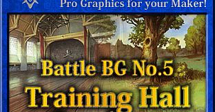 RPG Maker MV - TOKIWA GRAPHICS Battle BG No.5 Training Hall/Roadway