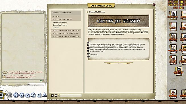 Fantasy Grounds - Lankhmar: City of Thieves (Savage Worlds)