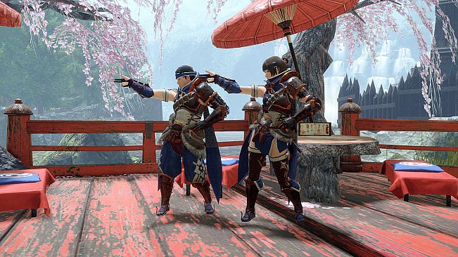 MONSTER HUNTER RISE - "Delightful Dance" gesture set