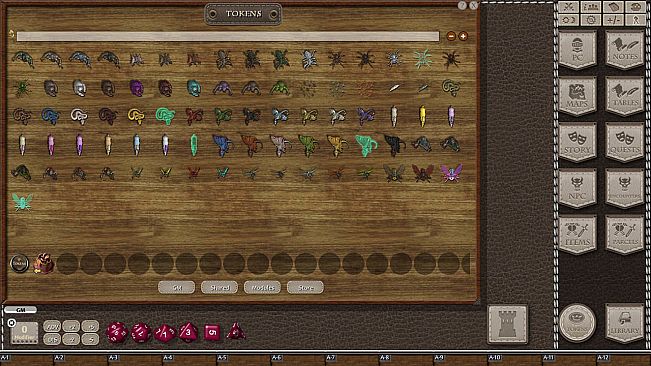 Fantasy Grounds - Jans Token Pack 26 - Forest Creatures