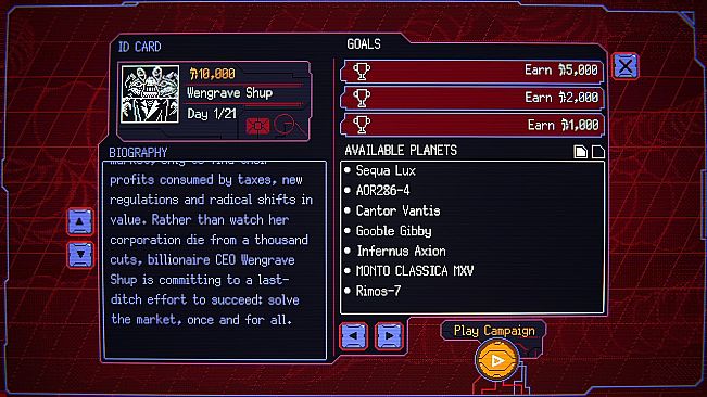 Space Warlord Baby Trading Simulator