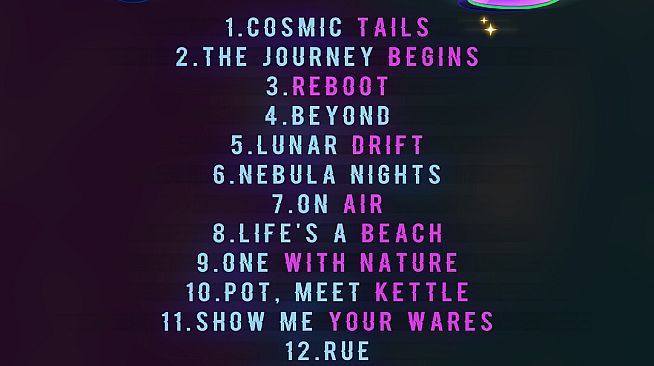 Cosmic Tails Soundtrack