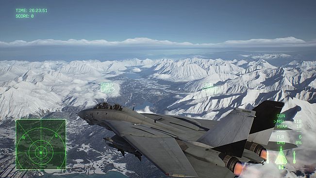 ACE COMBAT 8 - Playable Aircraft: F-14A