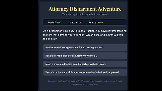 Attorney Disbarment Adventure