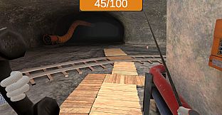 Underground roof fall hazard assessment VR Training