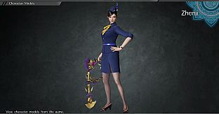 DYNASTY WARRIORS 9: Zhenji (Flight Attendant Costume) / 甄姫 「CA風コスチューム」