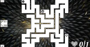 Maze Art: Black