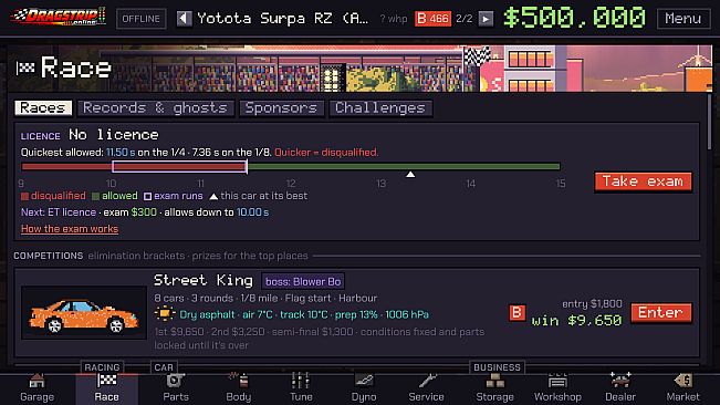 Dragstrip Online