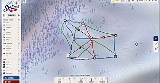 Ski Lines: Trail Map