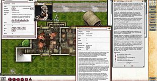 Fantasy Grounds - Map Pin - The Red Wolf Tavern (PFRPG2)