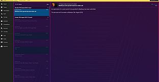 Football Manager 2019 Touch - No Work Permits