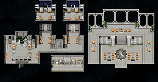 RPG Maker MZ - KR Retro Starship Tileset