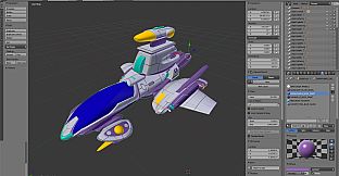 Radius-Wing SHMUP 3d Models