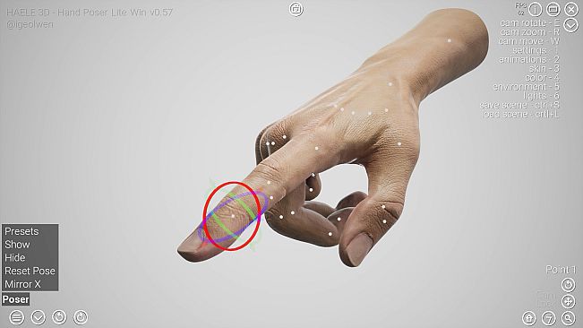 HAELE 3D - Hand Poses Lite - Drawing References