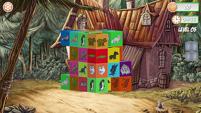 Mahjong Dimensions 3D - Pets