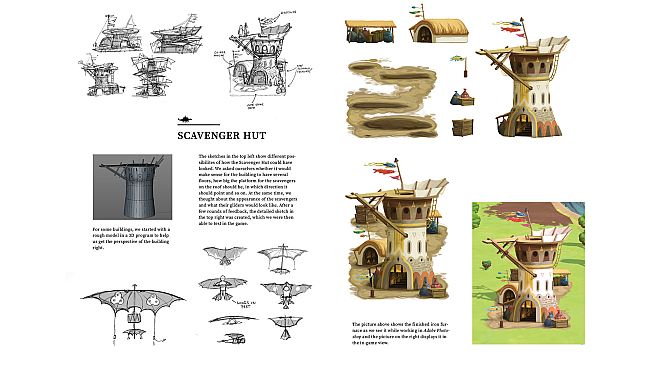 The Wandering Village: Artbook, Wallpapers and Goodies Pack