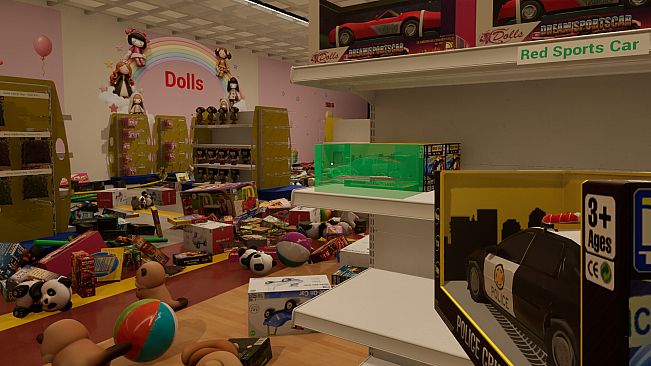 Mess in the Toy Shop