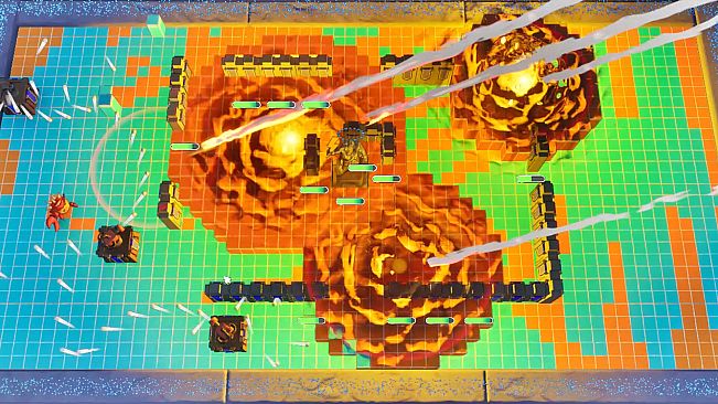 Fighting for Land / 打怪兽抢领地