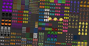 RPG Maker MZ - Pixel Pack 1 Characters - Faces - Tilesets