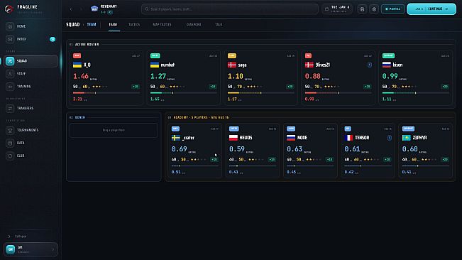 FRAGLINE: Esports Manager
