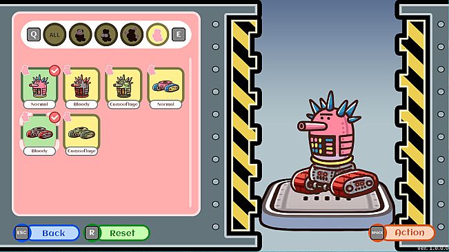 Pritto Prisoner DLC Skin [Tank Skin: Bloody]