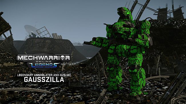 MechWarrior Online - Gausszilla Legendary Mech Pack
