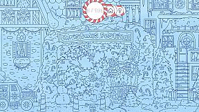 Cats Visiting Christmas Town