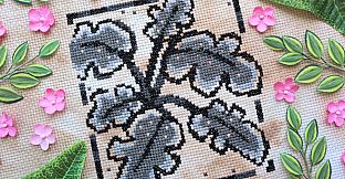Aster Pebble and the Case of Bad Bureaucracy - Cross Stitch Zine