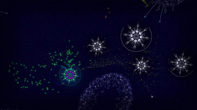 Microcosmum: survival of cells - Colors for organisms