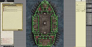 Fantasy Grounds - Pathfinder RPG - Pathfinder Flip-Mat - Warship