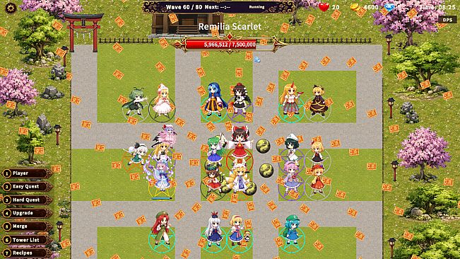 Touhou Defense Tale ~ AI Test in Touhou ~