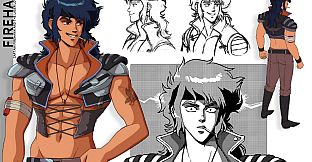 Captain Firehawk - Artbook