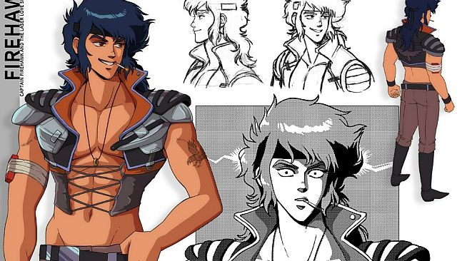 Captain Firehawk - Artbook