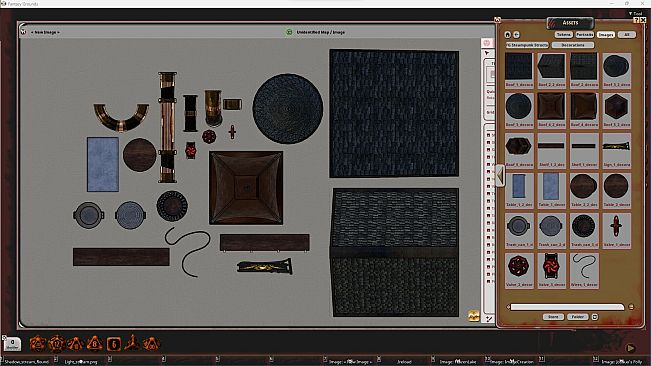 Fantasy Grounds - FG Steampunk Structures Map Pack