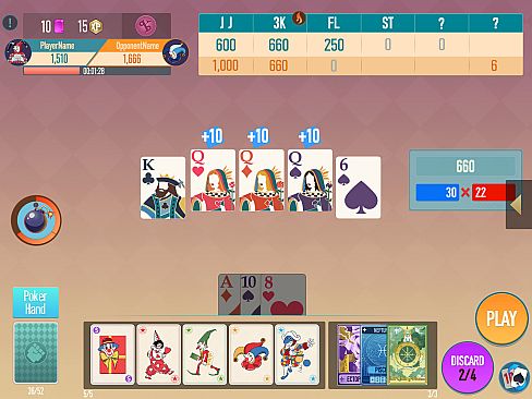 Joker Order: Deckbuilding