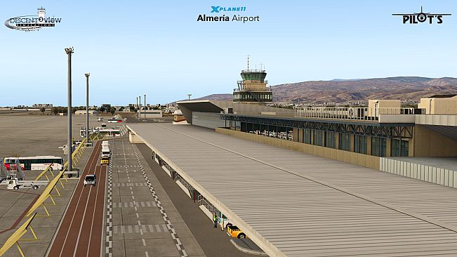 X-Plane 11 - Add-on: PILOT'S - LEAM - Almeria Airport