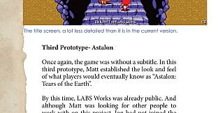 Astalon: Tears of the Earth - Art and Creation